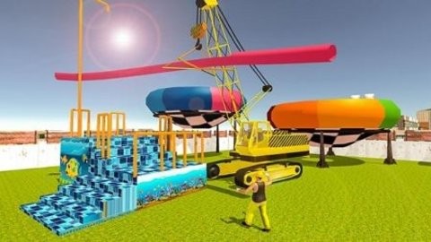 建造水上主题公园（Build Water Theme Park）游戏APP下载截图