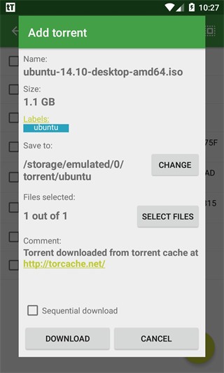 tTorrent pro Appͼ