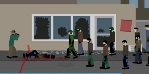 ƽ潩ʬFlat Zombie Cleanup Defenseͼ