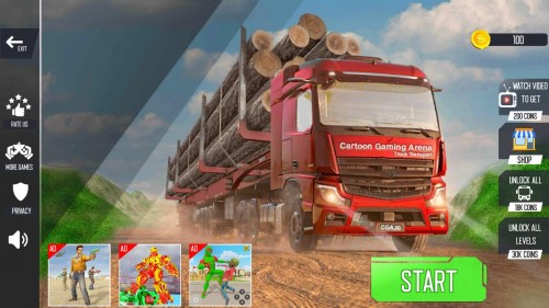 ԽҰ俨Cargo Offroad Transport Truckͼ