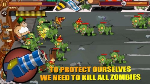 Fat Man Vs Zombies - Defence Battle PVZ4(FatManVsZombies Defence Battle PVZ4İ)v1.0.2׿ͼ