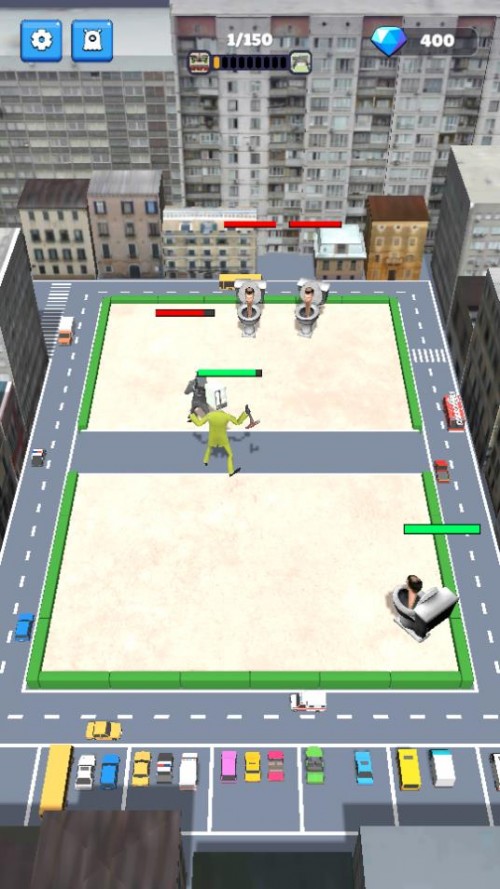 Ͱ˲սSkibidi Toilet Road Fightͼ