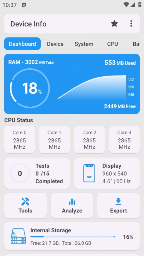 Device Info ͼ