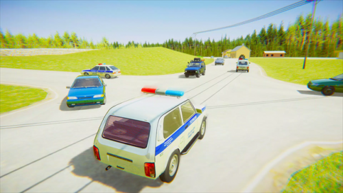 ˹ģϷRussian Car Crash Simulator°ͼ